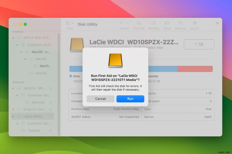 การแก้ไขด่วนเมื่อตรวจไม่พบ SSD ภายนอกบน Mac 