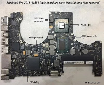 คำแนะนำทีละขั้นตอนในการซ่อมบอร์ดลอจิกของ MacBook 