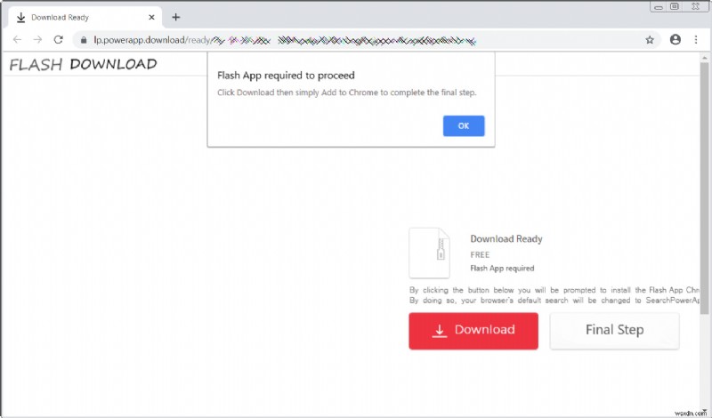 วิธีถอนการติดตั้ง Flash App+ Chrome Extension อย่างปลอดภัย