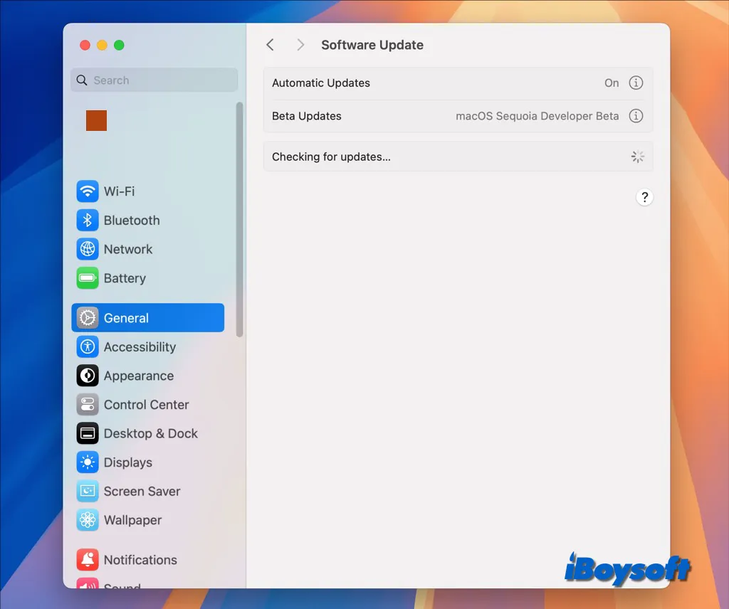 แก้ไขปัญหา macOS Sequoia 19 รายการ:อัปเดต ประสิทธิภาพ และการแก้ไขการติดตั้ง