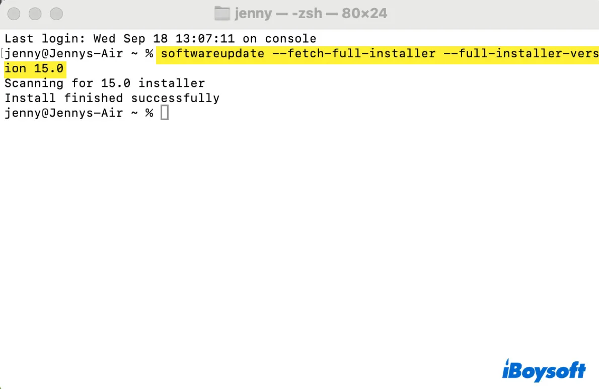 วิธีสร้างตัวติดตั้ง USB Sequoia สำหรับ macOS 15 ที่สามารถบูตได้