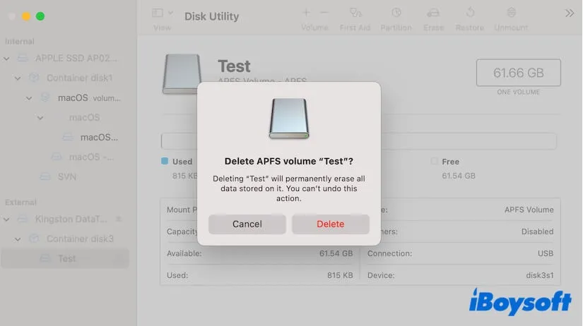 วิธีการแก้ไขข้อผิดพลาด ต้องใช้ดิสก์ที่เขียนได้ เมื่อลบไดรฟ์ USB (ข้อผิดพลาด -69772)