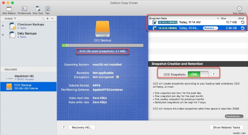 วิธีแก้ไขข้อผิดพลาด  พื้นที่ดิสก์ไม่เพียงพอ  เมื่อคัดลอกไฟล์บน Mac 