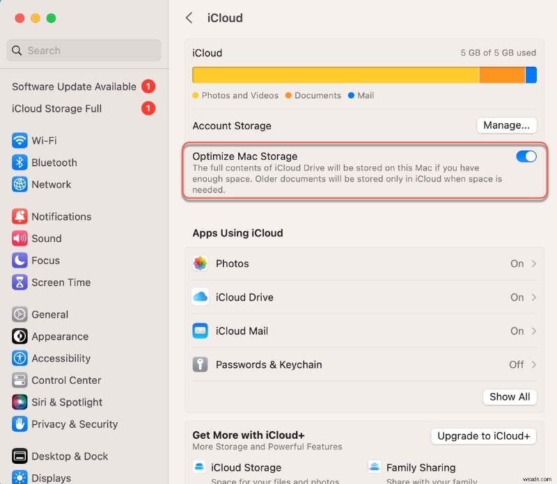 วิธีแก้ไขข้อผิดพลาด  พื้นที่ดิสก์ไม่เพียงพอ  เมื่อคัดลอกไฟล์บน Mac 