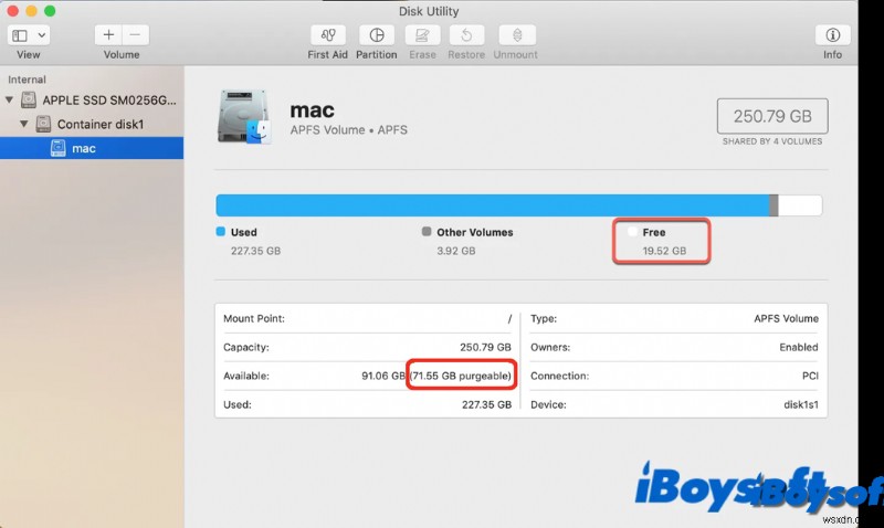 เหตุใด macOS จึงแสดงพื้นที่ว่างที่ไม่ถูกต้องและวิธีแก้ไข 
