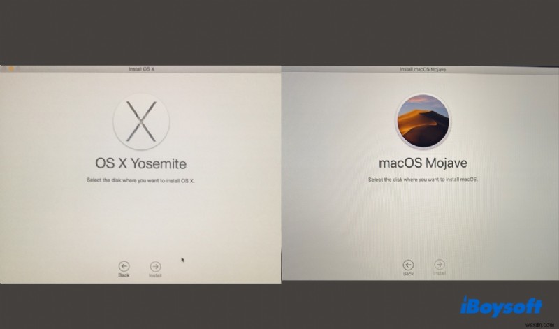 แก้ไขข้อผิดพลาด  ไม่มีดิสก์  เมื่อติดตั้งหรือติดตั้ง macOS / OS X ใหม่ 