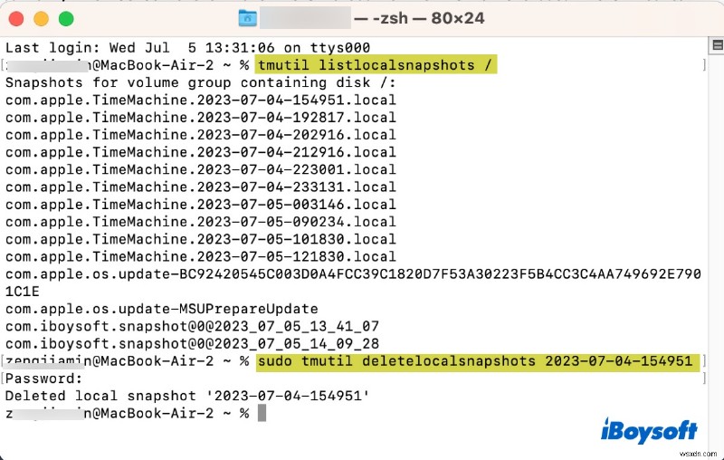แก้ไขข้อผิดพลาด  Time Machine ไม่สามารถสำรองข้อมูลได้  บน macOS Sonoma, Ventura และ Sequoia 