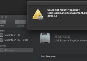 การแก้ไข com.apple.DiskManagement.disenter Error 49153 บน macOS:คำแนะนำทีละขั้นตอน 