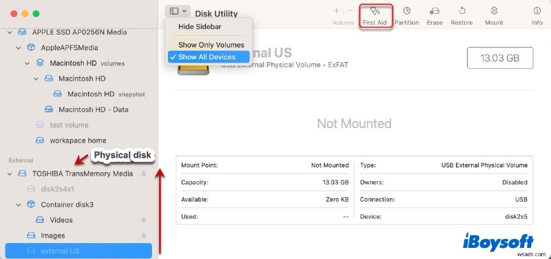 การแก้ไข com.apple.DiskManagement.disenter Error 49153 บน macOS:คำแนะนำทีละขั้นตอน 