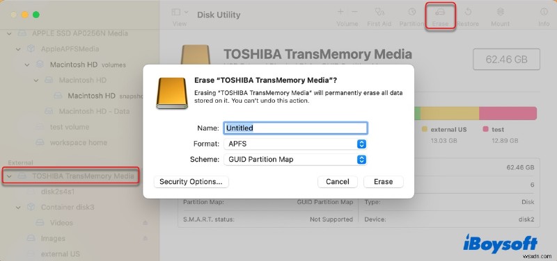 การแก้ไข com.apple.DiskManagement.disenter Error 49153 บน macOS:คำแนะนำทีละขั้นตอน 