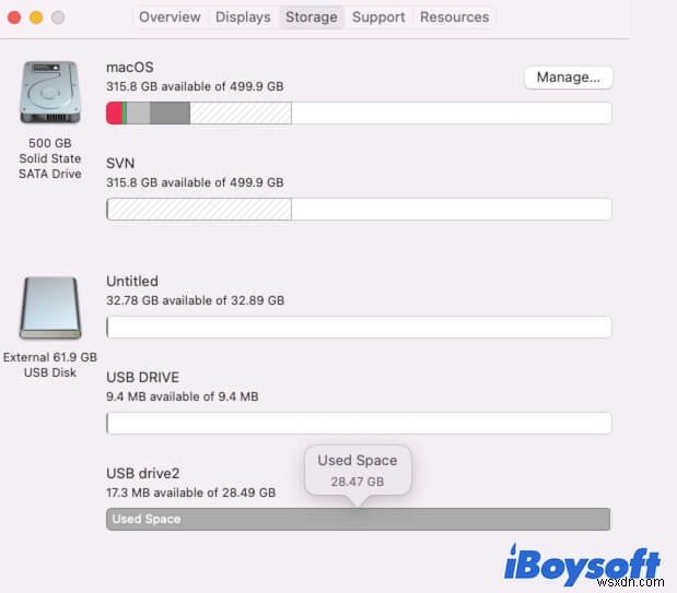 วิธีแก้ไข  ไม่สามารถสร้างโฟลเดอร์ใหม่  บน Mac USB Drive 