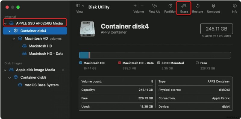 แก้ไขข้อผิดพลาด ไม่สามารถแก้ไขแผนที่พาร์ติชัน (รหัส 69874 และ 69803) บน macOS