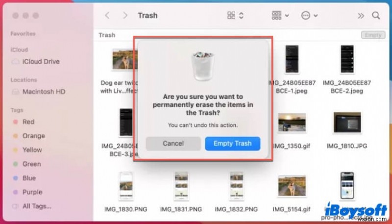 วิธีล้างถังขยะ Mac ของคุณ:คำแนะนำทีละขั้นตอน