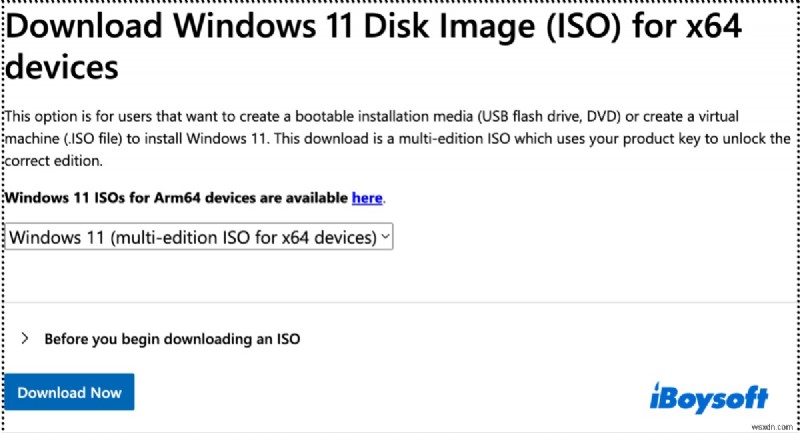สร้าง Windows 11 USB ที่สามารถบูตได้บน macOS:คำแนะนำทีละขั้นตอน 