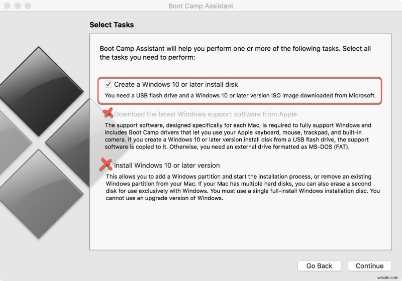 สร้าง Windows 11 USB ที่สามารถบูตได้บน macOS:คำแนะนำทีละขั้นตอน 