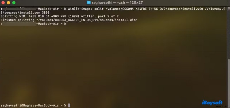 สร้าง Windows 11 USB ที่สามารถบูตได้บน macOS:คำแนะนำทีละขั้นตอน 