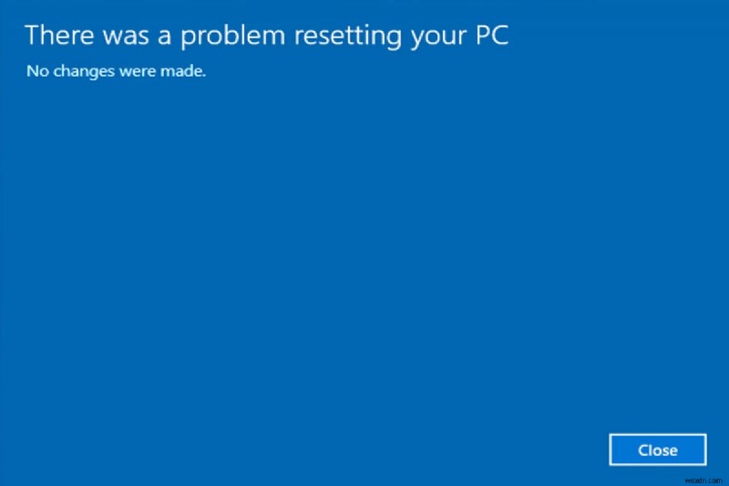 แก้ไขข้อผิดพลาดการป้องกันทรัพยากร Windows: ไม่สามารถดำเนินการตามที่ร้องขอได้