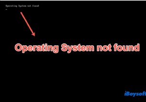 แก้ไขข้อผิดพลาด  ไม่พบพาร์ติชันที่ใช้งานอยู่  ใน Windows 11, 10, 8 และ 7 