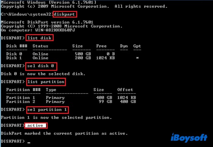 แก้ไขข้อผิดพลาด  ไม่พบพาร์ติชันที่ใช้งานอยู่  ใน Windows 11, 10, 8 และ 7 