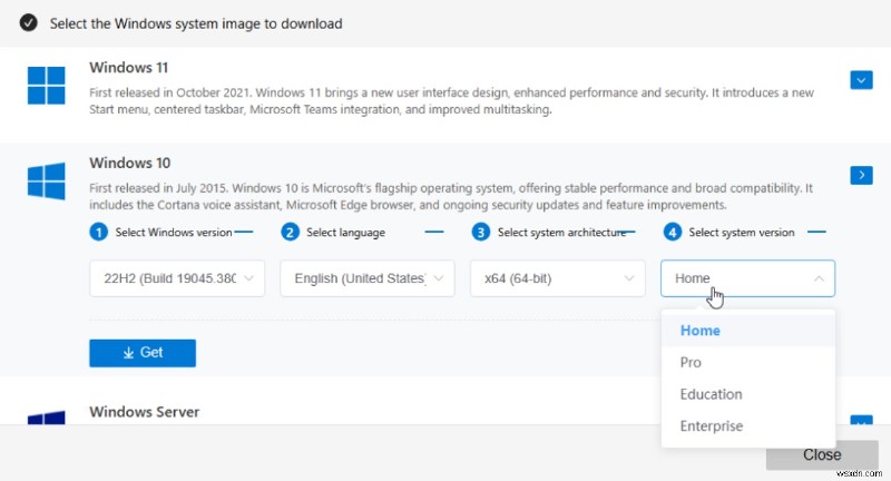ดาวน์โหลด ISO อย่างเป็นทางการของ Windows 10 – เวอร์ชันเต็ม 64 บิต และ 32 บิต ปลอดภัยและฟรี 