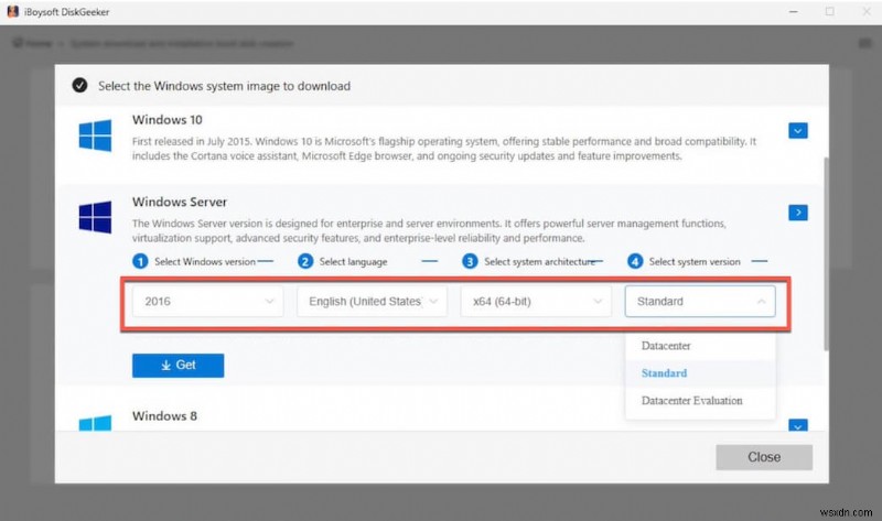 ฟรี Windows Server 2016 ISO – ดาวน์โหลดอย่างเป็นทางการฉบับเต็ม 