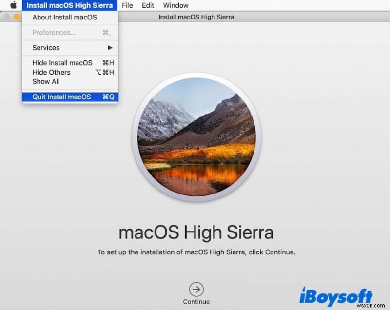 สร้าง macOS High Sierra ที่สามารถบูต USB ได้บน Windows หรือ macOS – คำแนะนำทีละขั้นตอน 