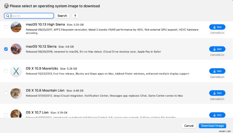 ดาวน์โหลด macOS Sierra 10.12 – ตัวติดตั้ง DMG และ ISO อย่างเป็นทางการสำหรับ macOS 