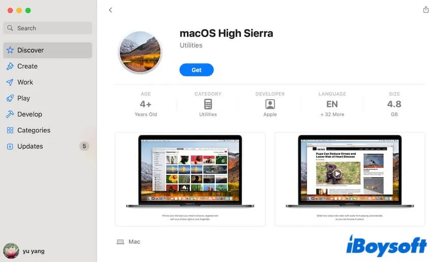 ตัวติดตั้ง macOS High Sierra – คู่มือการดาวน์โหลดฟรีและความเข้ากันได้สำหรับ Mac ทุกเครื่อง 
