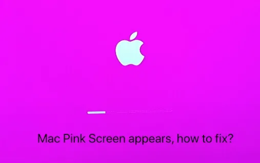 แก้ไขหน้าจอสีชมพูของ MacBook:วินิจฉัยและแก้ไข หน้าจอสีชมพูแห่งความตาย