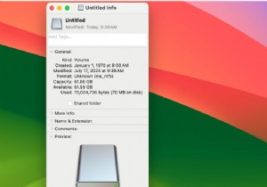แก้ไขข้อผิดพลาดการอนุญาตบนไดรฟ์ภายนอกใน macOS 