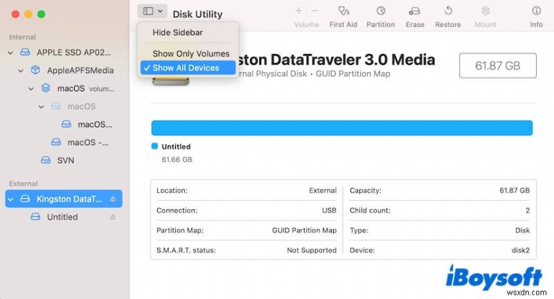 แก้ไขข้อผิดพลาดการอนุญาตบนไดรฟ์ภายนอกใน macOS 