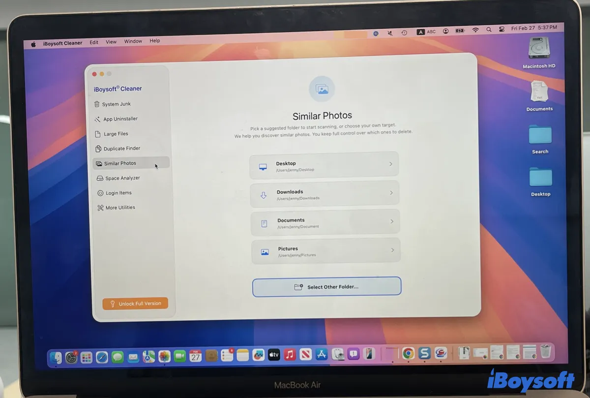 ลบรูปภาพที่ซ้ำกันบน Mac เมื่อแอปรูปภาพตรวจไม่พบ