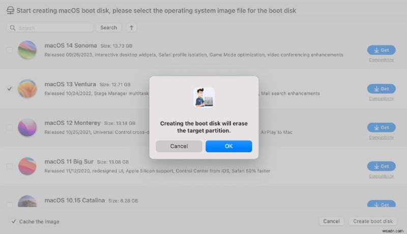 สร้างตัวติดตั้ง macOS Ventura USB ที่สามารถบู๊ตได้บน Mac และ Windows:คู่มือฉบับสมบูรณ์