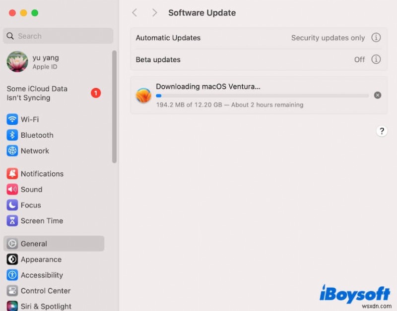ดาวน์โหลดตัวติดตั้งและอัปเดต macOS 13 Ventura - ฮับที่ปลอดภัยและอัปเดต