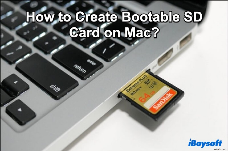 คำแนะนำทีละขั้นตอนในการสร้างไดรฟ์ USB ที่สามารถบู๊ตได้ของ macOS Sonoma 