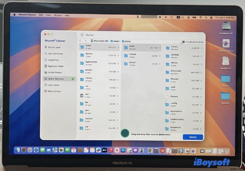 วิธีลดขนาดข้อมูลระบบบน macOS และเพิ่มพื้นที่เก็บข้อมูล 