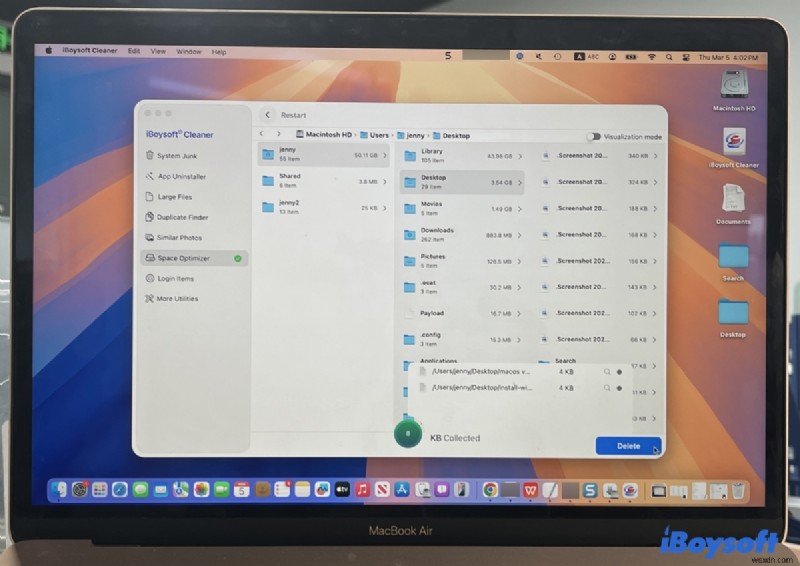 วิธีลดขนาดข้อมูลระบบบน macOS และเพิ่มพื้นที่เก็บข้อมูล 