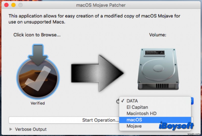 คำแนะนำทีละขั้นตอน:การติดตั้ง macOS Mojave บน Mac ที่ไม่รองรับ 