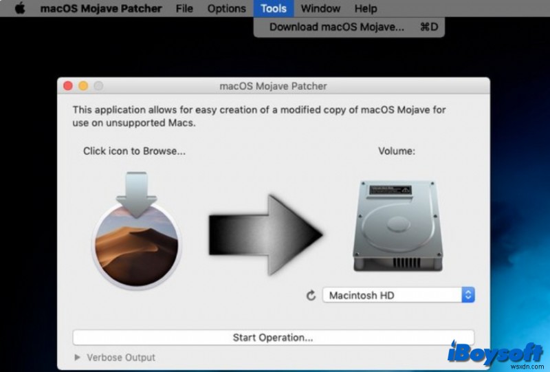 คำแนะนำทีละขั้นตอน:การติดตั้ง macOS Mojave บน Mac ที่ไม่รองรับ 