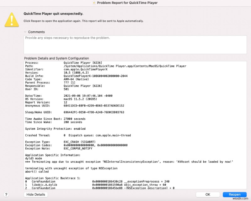 สุดยอดคู่มือแก้ไขข้อขัดข้องของ QuickTime Player สำหรับ macOS 