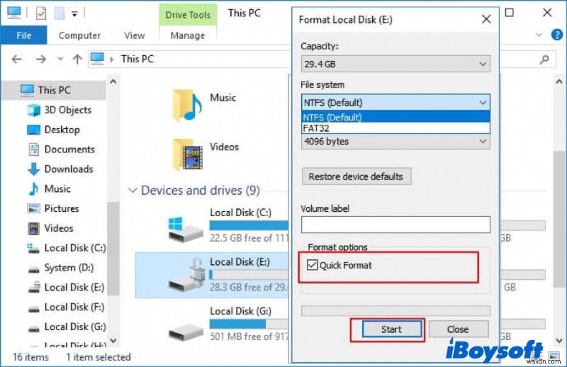 คำแนะนำทีละขั้นตอนในการฟอร์แมตไดรฟ์ที่เข้ารหัสด้วย BitLocker ด้วยรหัสผ่านหรือคีย์การกู้คืน