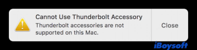 การแก้ไขปัญหา Mac Thunderbolt:แก้ไขข้อความแสดงข้อผิดพลาดและกู้คืนการเชื่อมต่อ