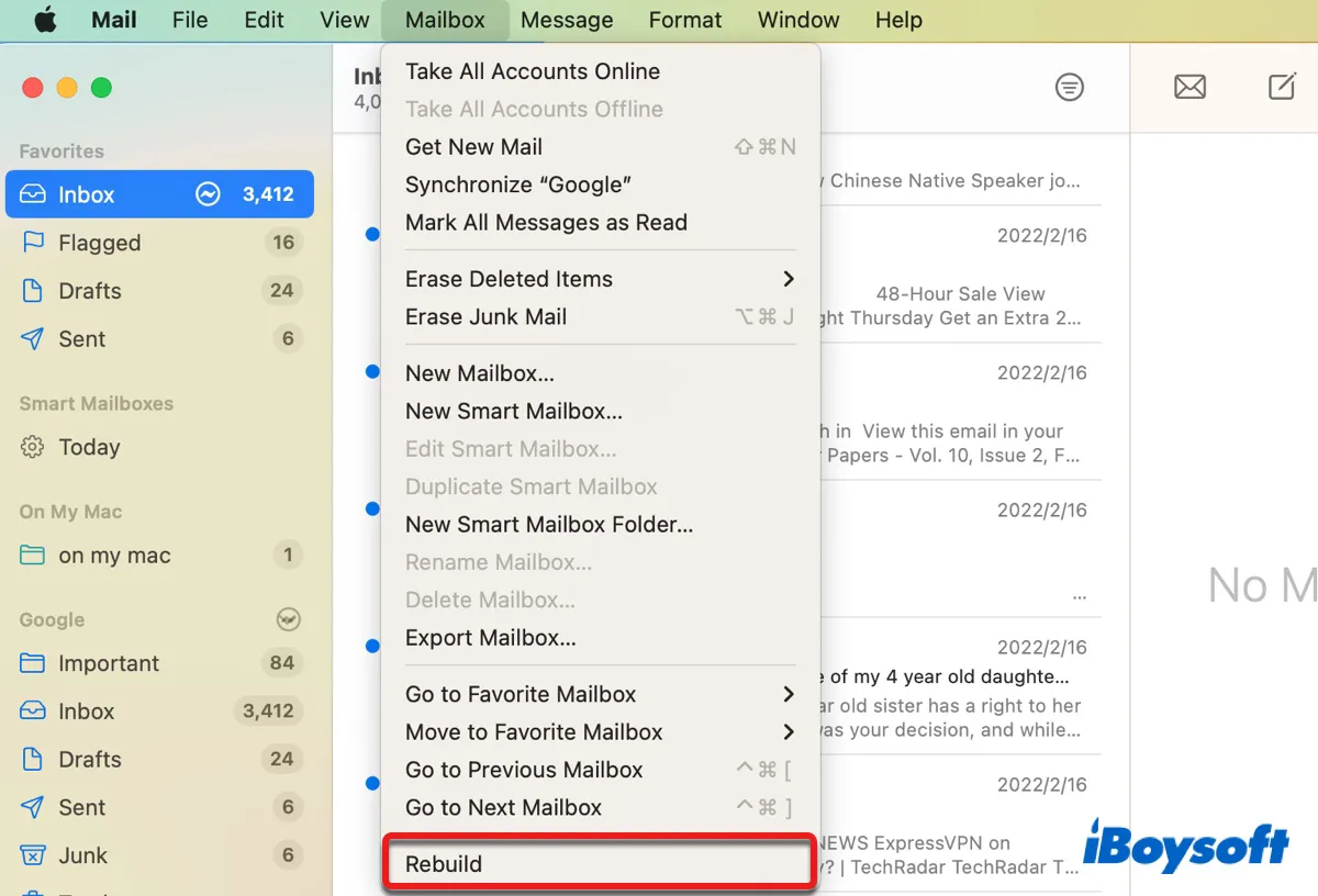 แก้ไขปัญหาการค้นหา Apple Mail บน macOS Ventura - คำแนะนำทีละขั้นตอน 