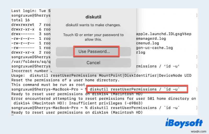 แก้ไข  ข้อผิดพลาดในการระบุโฟลเดอร์ชั่วคราวที่เขียนได้  ใน Archive Utility บน macOS 