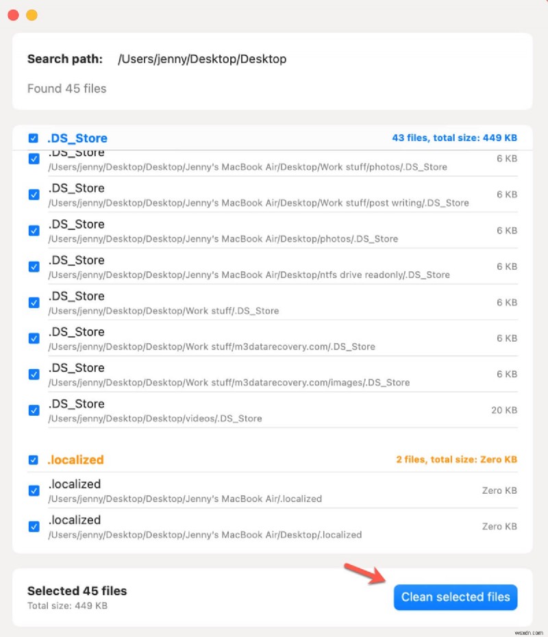 ลบไฟล์ ._ ที่ซ่อนอยู่บน Mac ได้อย่างง่ายดายด้วย Dotfiles Cleaner 
