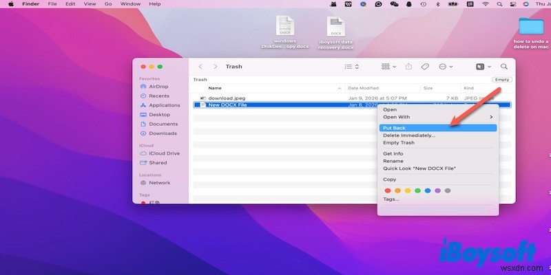 เลิกทำการลบบน Mac:ขั้นตอนการกู้คืนที่รวดเร็วและเชื่อถือได้ 