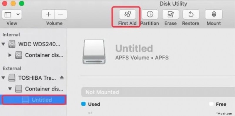 การแก้ไขข้อผิดพลาด com.apple.diskmanagement.dissenter 49218:วิธีติดตั้งไดรฟ์ภายนอกบน macOS 