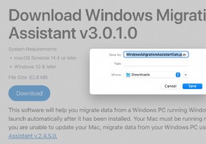 Windows Migration Assistant:การถ่ายโอนข้อมูลจากพีซีไปยัง Mac ได้อย่างราบรื่น 