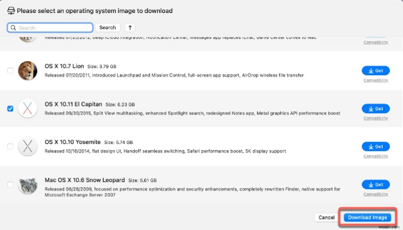 คำแนะนำทีละขั้นตอนเพื่อดาวน์โหลด Mac OS X ElCapitan ISO อย่างปลอดภัย 