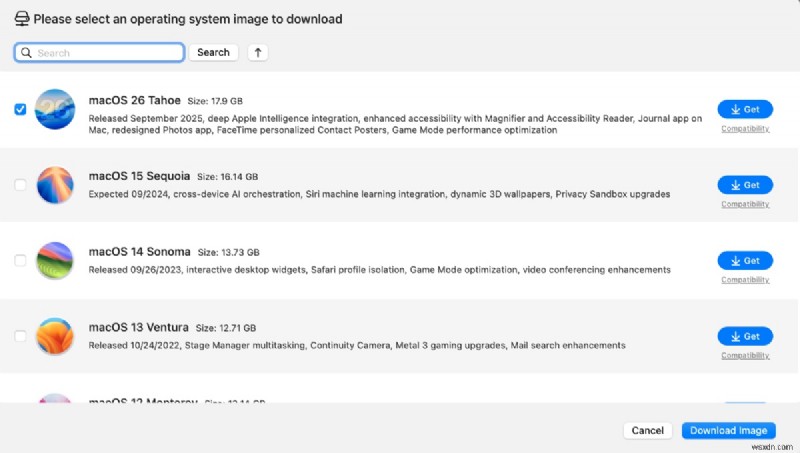 ติดตั้ง macOS Tahoe บนไดรฟ์ภายนอก:คำแนะนำทีละขั้นตอน 